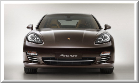 Porsche Panamera Platinum Edition, frontal