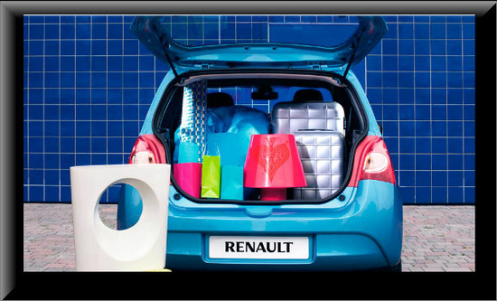 Renault Twingo 2013, color azul
