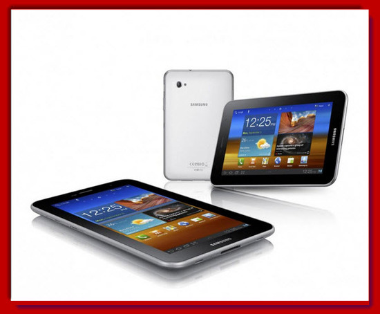 Samsung Galaxy Tab 2 72 Plus WiFi, diseno exterior