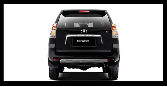 Toyota Prado Ambision, vista parte trasera