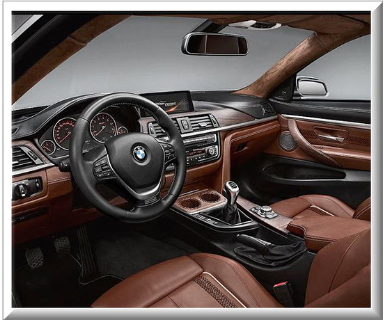 BMW 4 Series Coupe, diseno interior