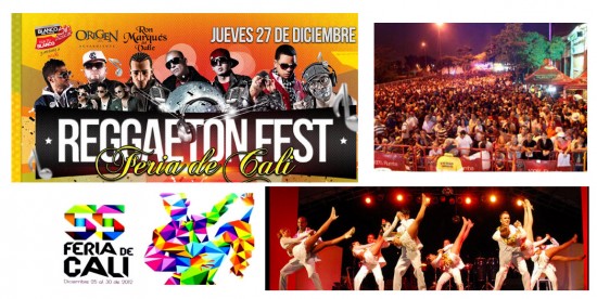 Conciertos y Eventos alternos, Feria de Cali 2012