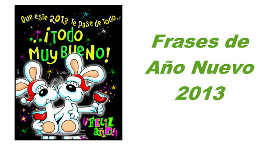 Frases de Año Nuevo 2013 para los amigos
