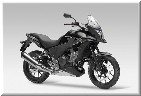 Honda CB500X color negro