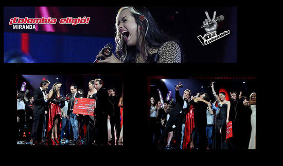 Miranda Cardona ganadora de la Voz Colombia 2012