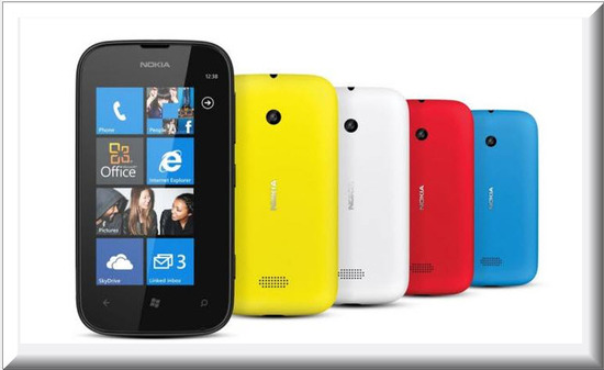 Nokia Lumia 510, colores