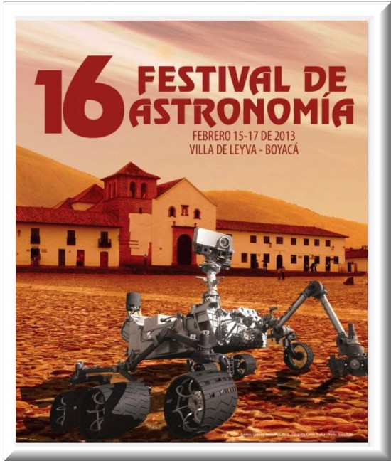 Cartel Festival Nacional de Astronomía 2013