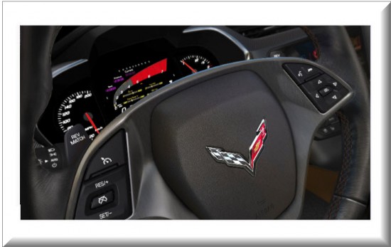 Chevrolet Corvette 2013, volante direccional