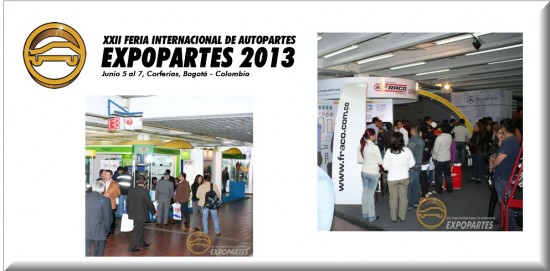 Expopartes en Bogotá 2013