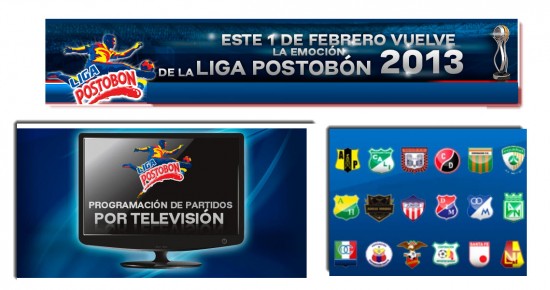 Liga Postobón 2013, primera fecha
