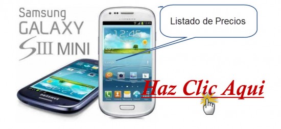 Listado de Ofertas Samsung Galaxy S III mini