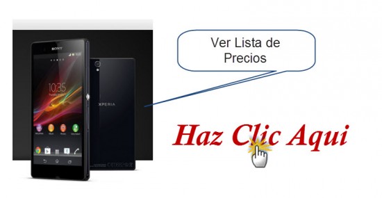 Listado de Ofertas Sony Xperia Z