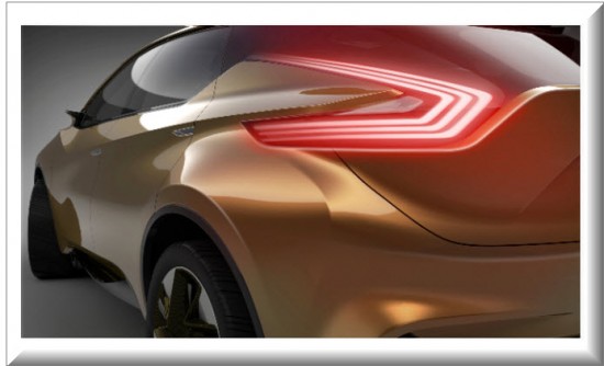 Nissan Resonance Concept, luces LED