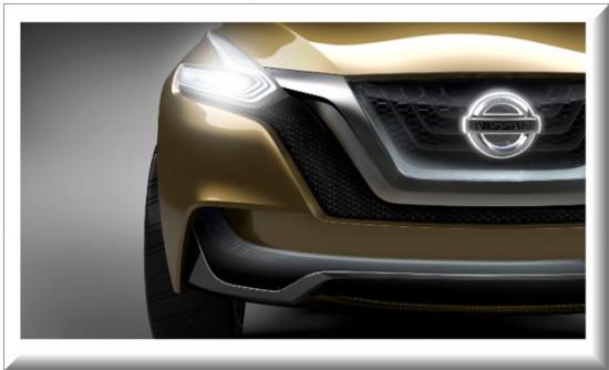 Nissan Resonance Concept luces LED, delanteras