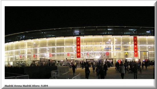 Sedes del Campeonato Mundial de Balonmano 2013 Madrid Arena Madrid
