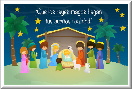 Tarjetas para compartir Reyes Magos