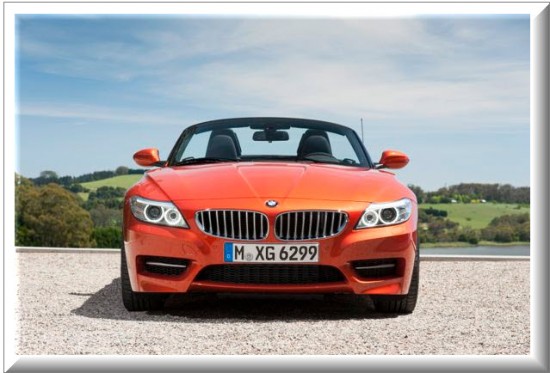 BMW Z4, vista parte frontal