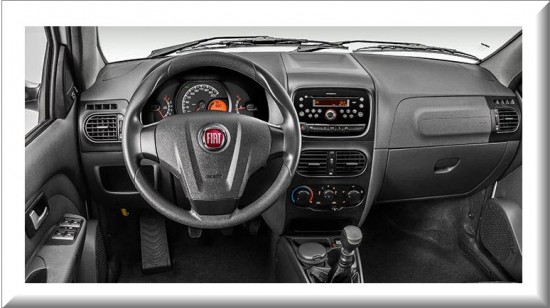 Fiat Grand Siena 2013 diseño interior