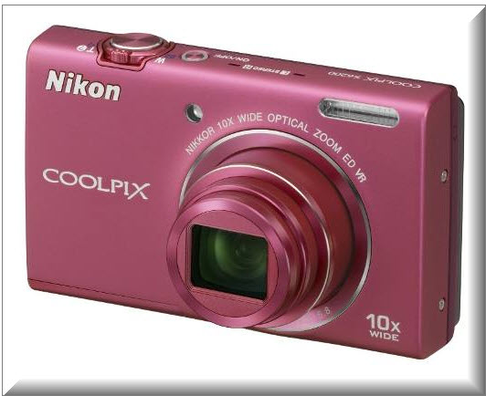 Nikon Coolpix S6200 color fucsia