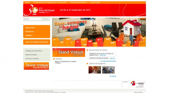 Sitio Web www.feriadelhogar.com - Feria del Hogar 2013 - web www feriadelhogar com Feria del Hogar
