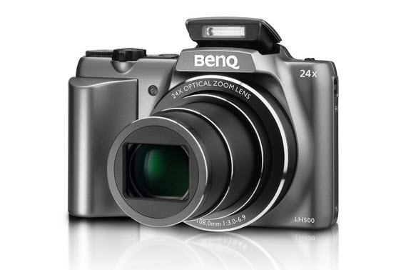 Vista cámara digital benq lh 500