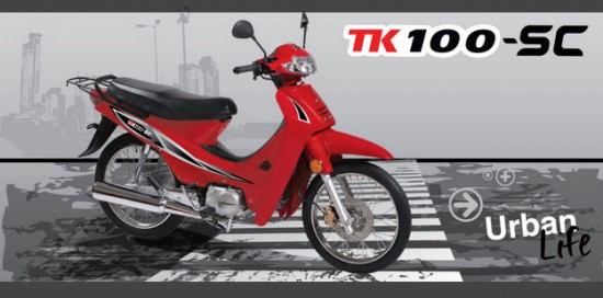 tongko tk 100 sc - motocicleta