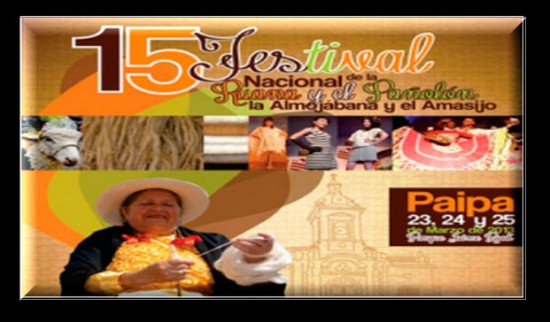 Actividades del Festival Nacional de la Ruana y el Pañolón, la Almojabana y el Amasijo.