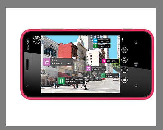 Nokia Lumia 620 Vista Urbana