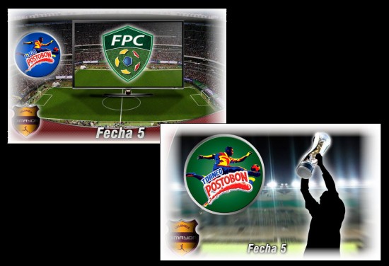 Programación oficial de la quinta fecha Liga Postobón 2013