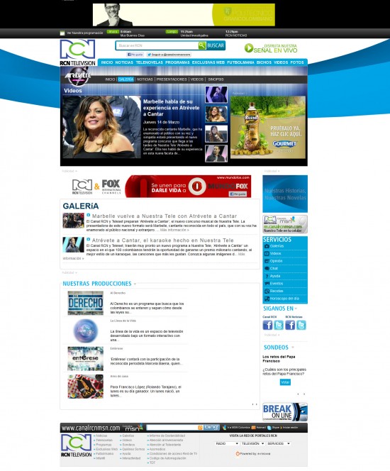 sitio web www.canalrcnmsn.com/programas/atrevete_cantar- Atrevete a Cantar - www canalrcnmsn com/programas/atrevete_cantar