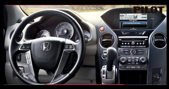 Honda Pilot EXL, diseño interior