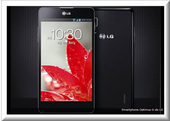LG Optimus G, el mas moderno Android