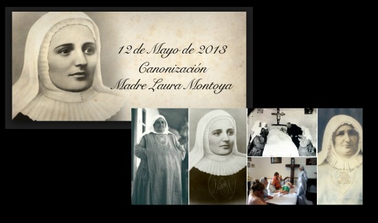  Canonización Madre Laura 2013