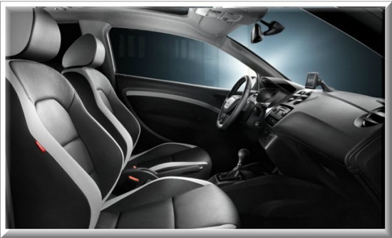 Seat Ibiza Cupra, diseño interior