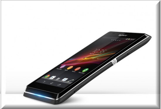 Sony Xperia L, diseño delgado
