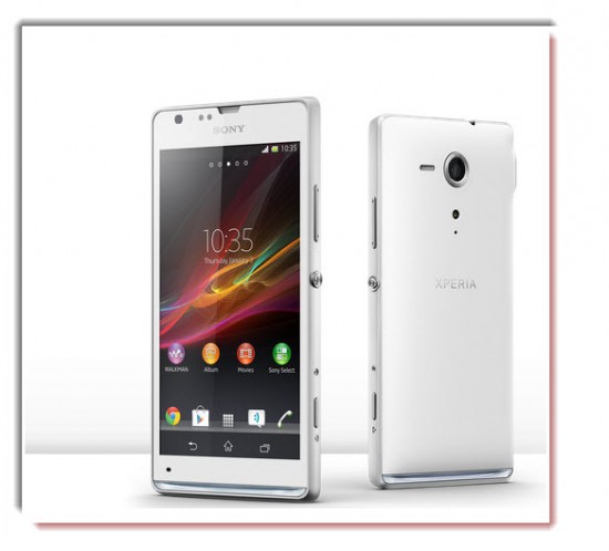 Sony Xperia Sp, diseño exterior