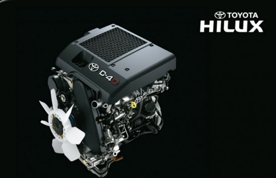 Toyota Hilux 2013, motor