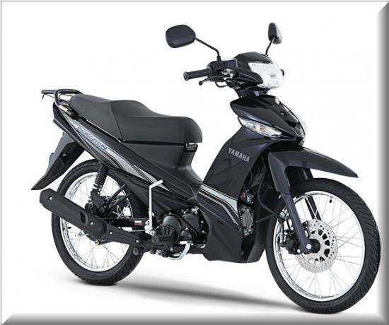 Yamaha Crypton T 115 2013, color negra