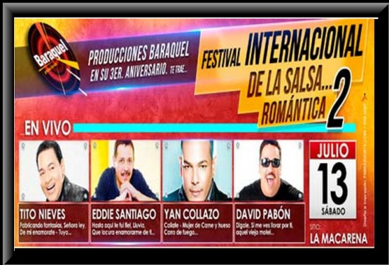 Festival Internacional de Salsa Romántica 2  2013