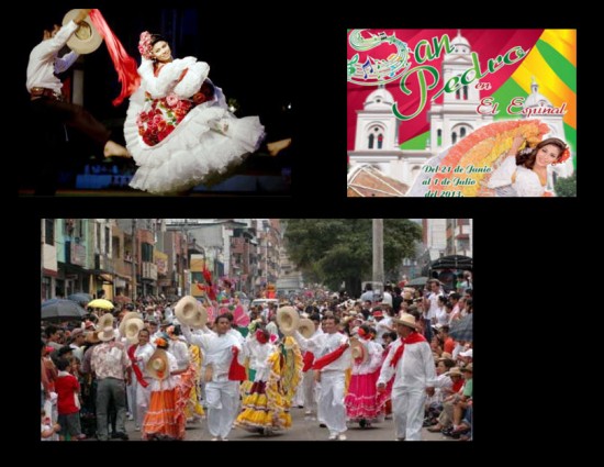 Fiestas de San Pedro en El Espinal 2013