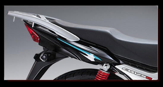 Honda CB125E Power Sport, spoiler trasero