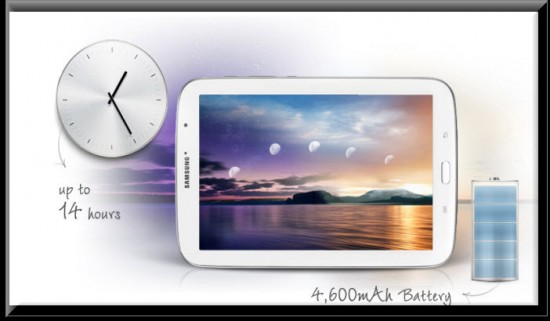 Samsung Galaxy Note 8 Wi-Fi, bateria