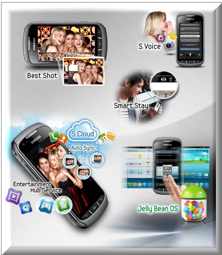 Samsung Galaxy Xcover 2, servicios premium