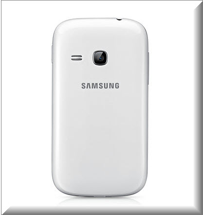 Samsung Galaxy Young vista parte trasera