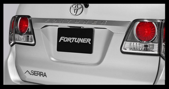 Toyota Fortuner Sierra