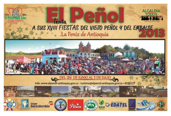 Fiestas del Viejo Peñol y del Embalse en Antioquia 2013
