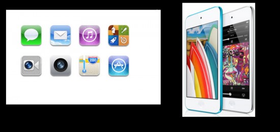 Apple ipod Touch, Apps Integradas