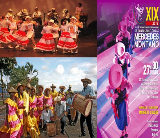 Encuentro de Danzas  Folclóricas Mercedes Montano 2013