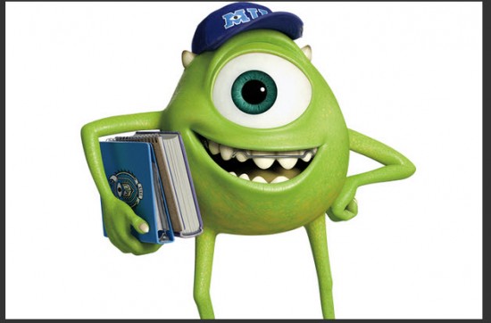 Personaje de la Película Monsters University Mike