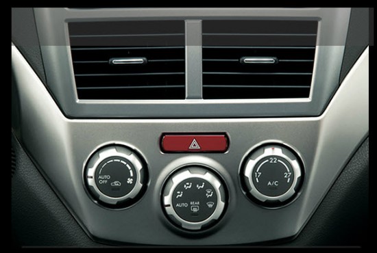 Subaru Impreza, aire acondicionado con climatizador